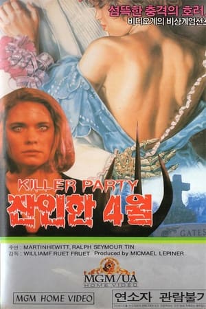 Poster Killer Party 1986