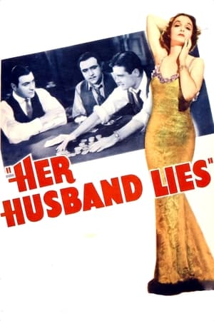 Poster Her Husband Lies 1937