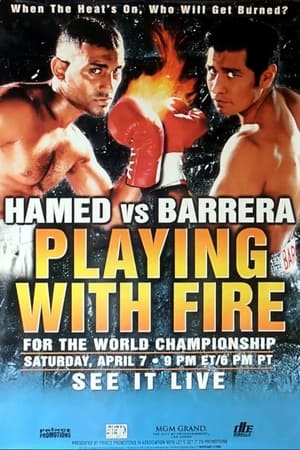Poster Naseem Hamed vs. Marco Antonio Barrera 2001