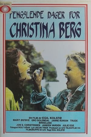 Poster Fengslende dager for Christina Berg (1988)