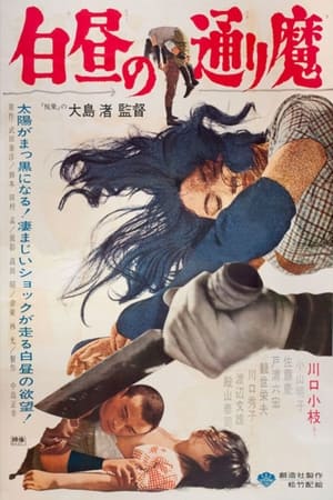 Poster 白昼の通り魔 1966