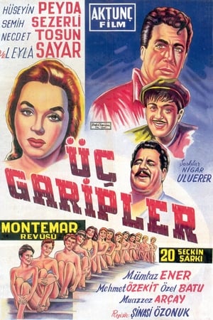 Poster Üç Garipler 1957