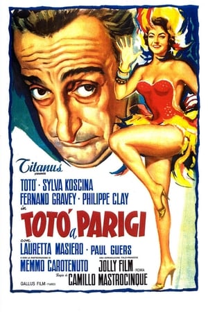 Poster Toto in Paris (1958)