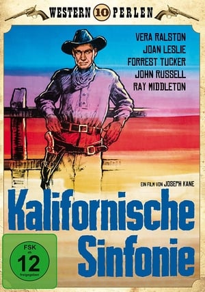 Poster Kalifornische Sinfonie 1954