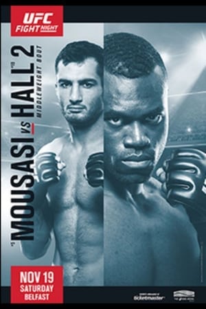 Poster UFC Fight Night 99: Mousasi vs. Hall 2 2016