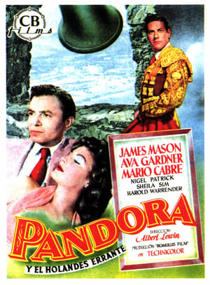 Poster Pandora y el holandés errante 1951