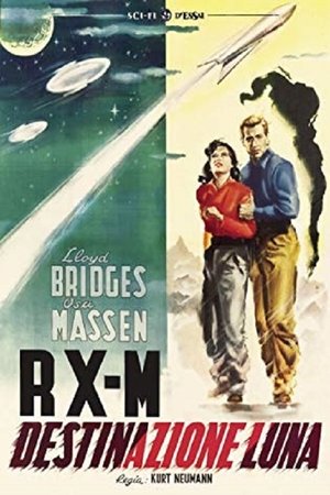 Poster RX-M destinazione Luna 1950