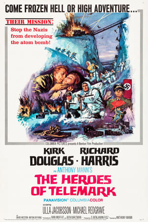 Poster Героите на Телемарк 1965