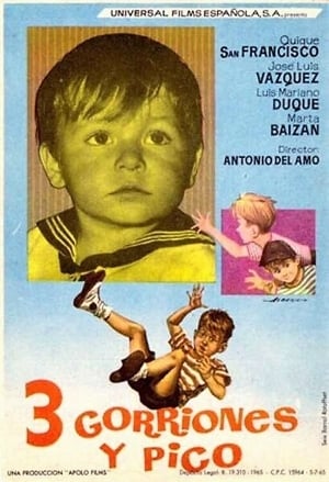 Poster Tres gorriones y pico (1965)