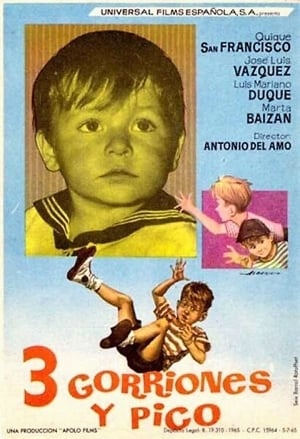 Poster Tres gorriones y pico 1965