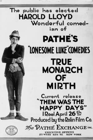 Poster Them Was the Happy Days! 1916
