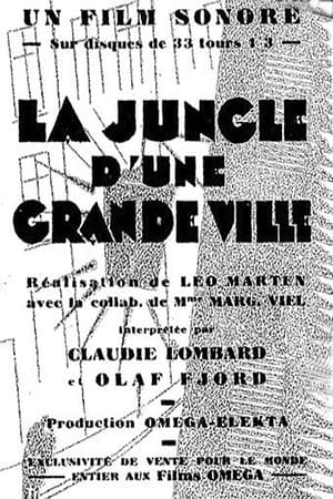 Poster Big City Jungle 1930