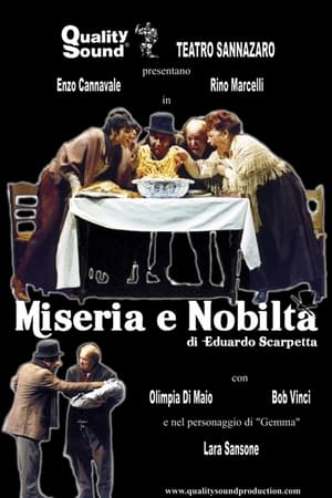 Poster Miseria e Nobilta' 1994