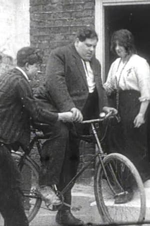 Poster Fat Man on a Bicycle 1914