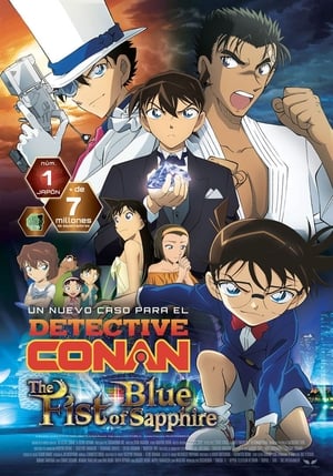 Poster Detective Conan 23 : El puño de Zafiro Azul 2019