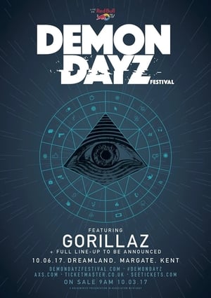 Poster Gorillaz | Demon Dayz Festival (2017)