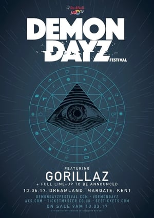 Poster Gorillaz | Demon Dayz Festival 2017