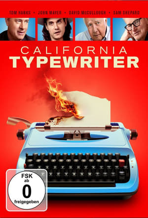 Poster California Typewriter - Die Revolution wird mit der Schreibmaschine geschrieben 2017