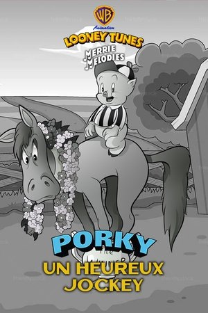 Porky un heureux jockey