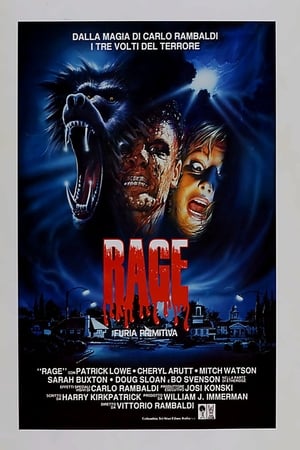 Poster Rage - Furia primitiva 1988