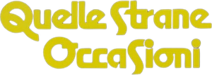 Strange Occasion — Logos 1
