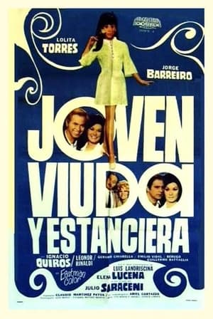 Poster Joven, viuda y estanciera (1970)