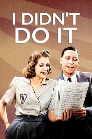 Poster I Didn't Do It (1945)