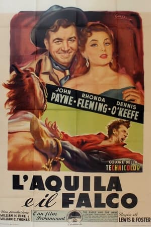 Poster L'aquila e il falco 1950