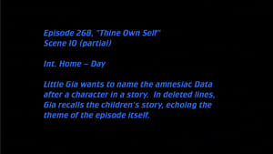 Image Deleted Scenes: S07E16 - Thine Own Self