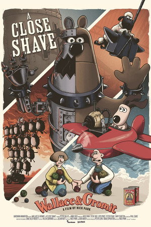 Постер мультфильма «Уоллес и Громит: Выбрить наголо (1995)» — (18 из 41)