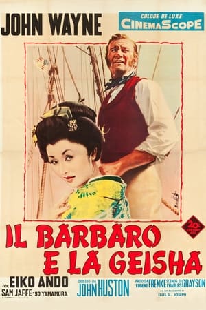 Poster Il barbaro e la geisha 1958