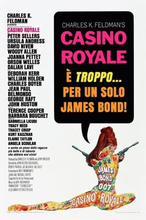 Poster James Bond 007 - Casino Royale 1967