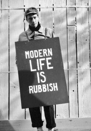 Poster Inside The Album with Graham Coxon from Blur - "Modern Life Is Rubbish" (2021)