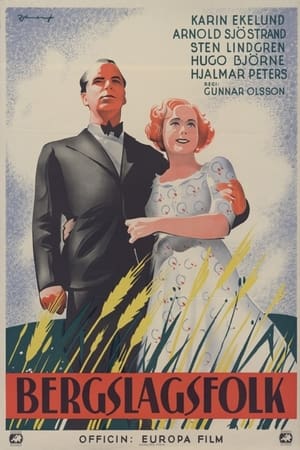 Poster Bergslagsfolk 1937