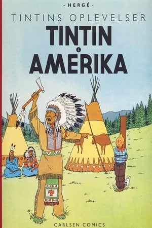 Poster Tintins oplevelser - Tintin i Amerika 1992