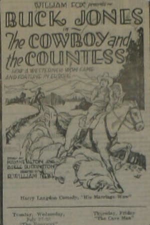 Poster The Cowboy and the Countess 1926
