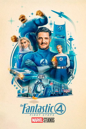 Постер фильма «Фантастическая четвёрка: Первые шаги (2025)» — (12 из 344)