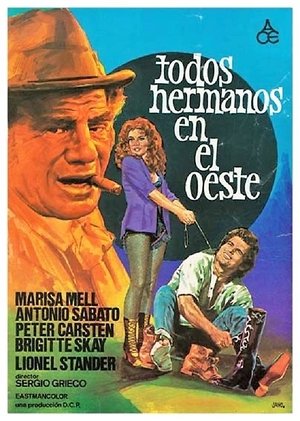 Poster Todos, hermanos en el Oeste 1972