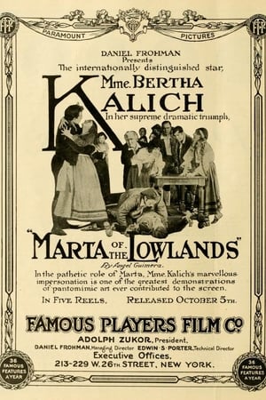 Poster Marta of the Lowlands 1914