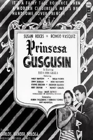 Poster Prinsesa Gusgusin (1957)