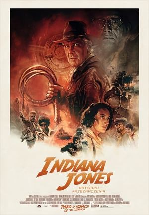 Poster Indiana Jones i artefakt przeznaczenia 2023