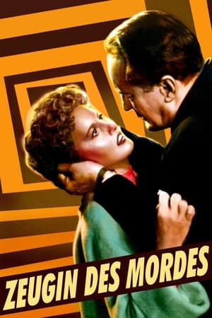 Poster Zeugin des Mordes 1954