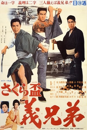 Poster さくら盃　義兄弟 (1969)