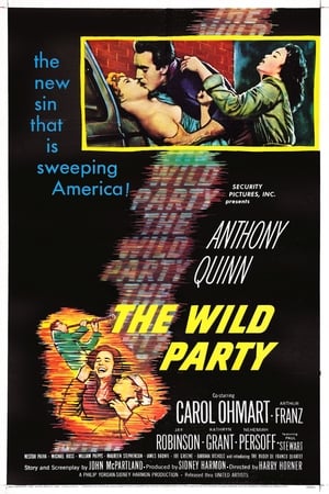 Poster The Wild Party 1956