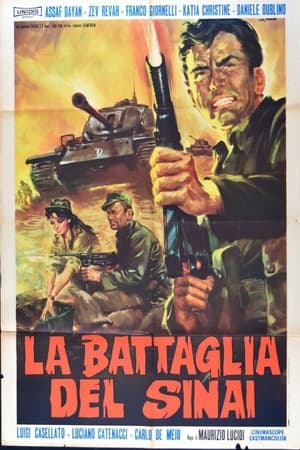 Poster La battaglia del Sinai 1969