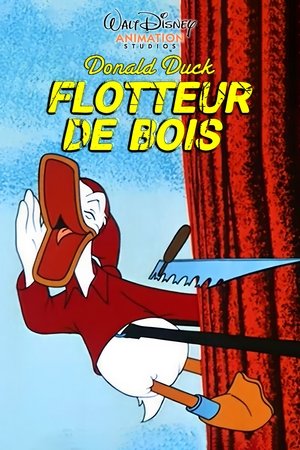 Poster Donald Flotteur de Bois 1955