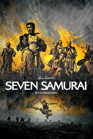 Poster De sju samurajerna 1954
