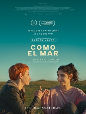 Poster Como el mar 2024