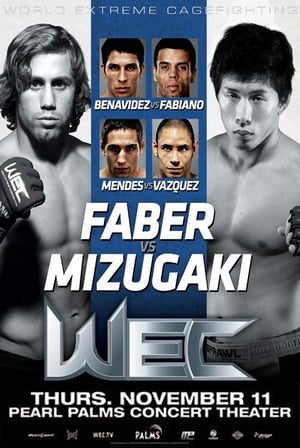 Image WEC 52: Faber vs. Mizugaki