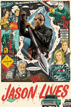 Постер фильма «Пятница 13-е – Часть 6: Джейсон жив! (1986)» — (45 из 89)